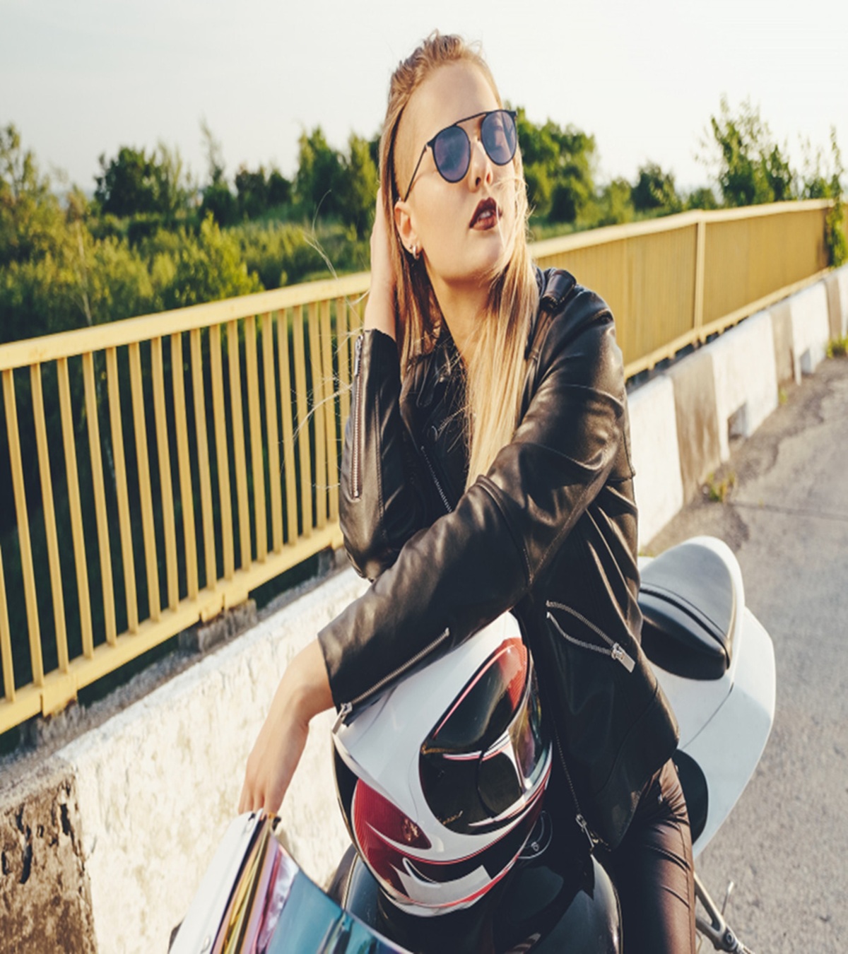 Lightweight Lamborghini sunglasses with UV protection lenses
