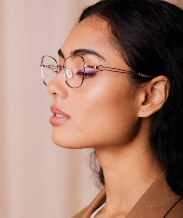 Authentic Charmant frames on display at Ejones Opticals Kannur