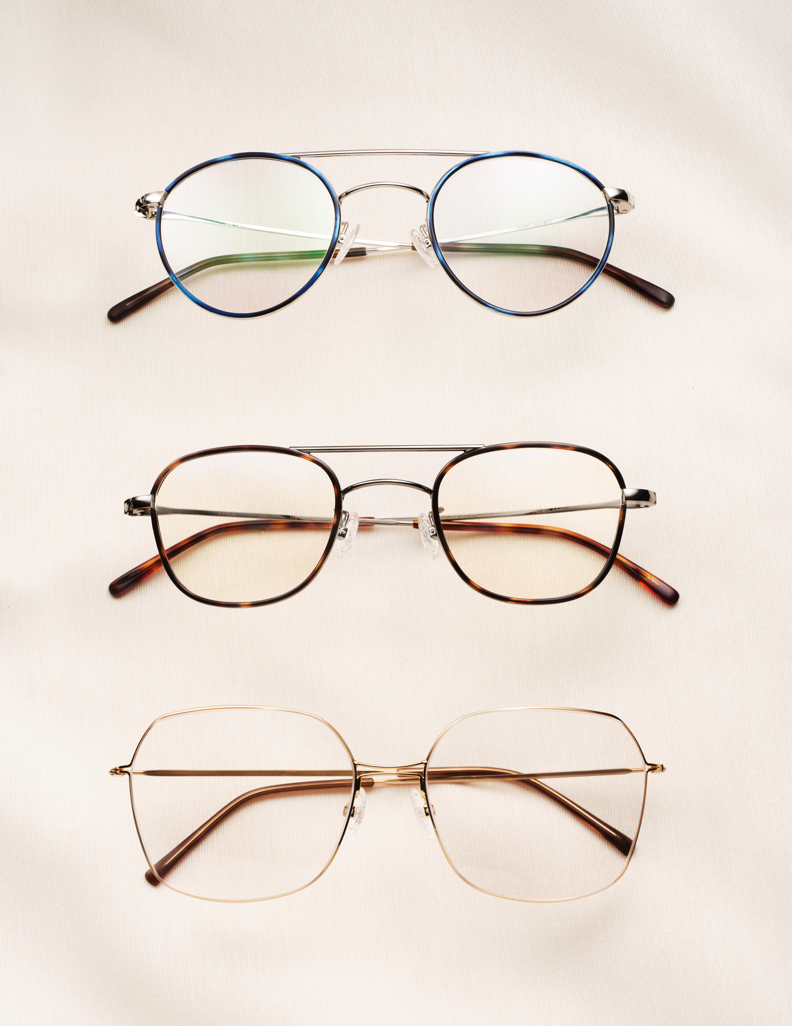 Luxury French eyewear Henry Jullien on display at Ejones