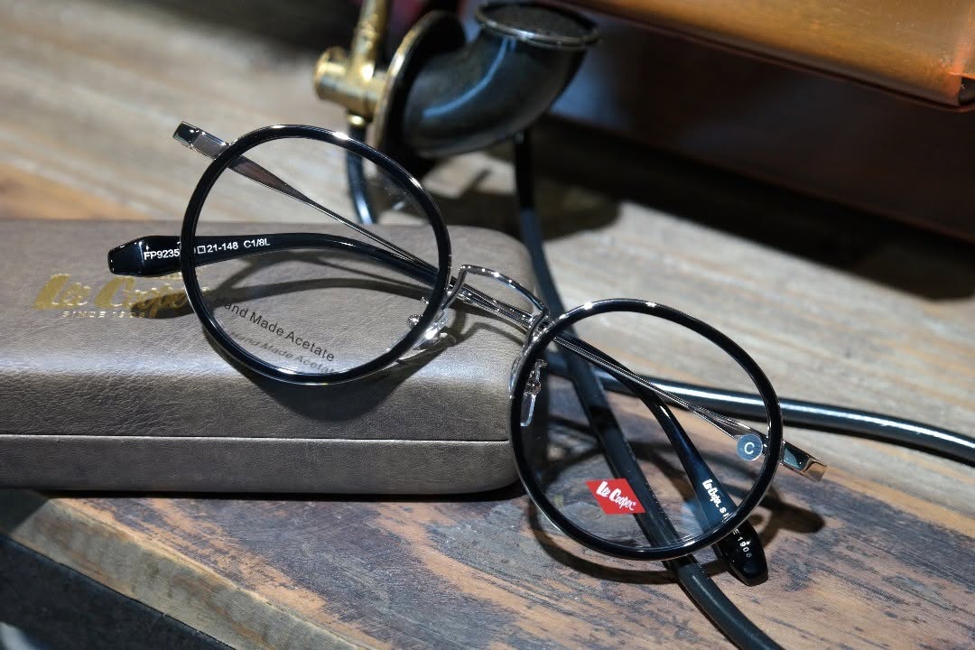 Lee Cooper optical frames display at Ejones Opticals Payyanur