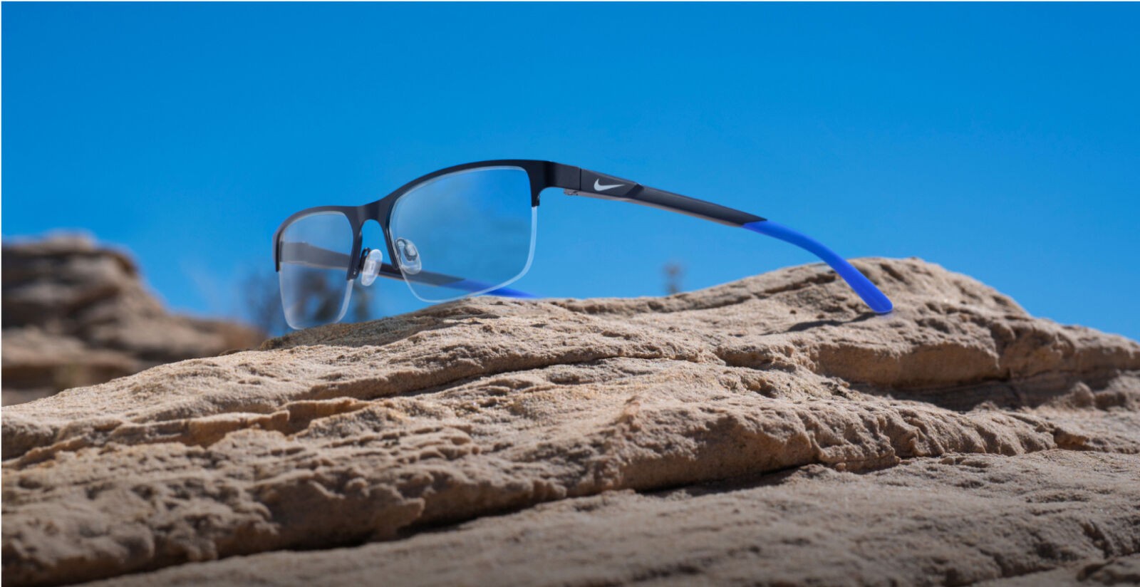 Sporty and durable Nike spectacle frames for active wear
