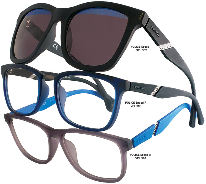  Police branded eyewear for men at Ejones Opticals Kannur