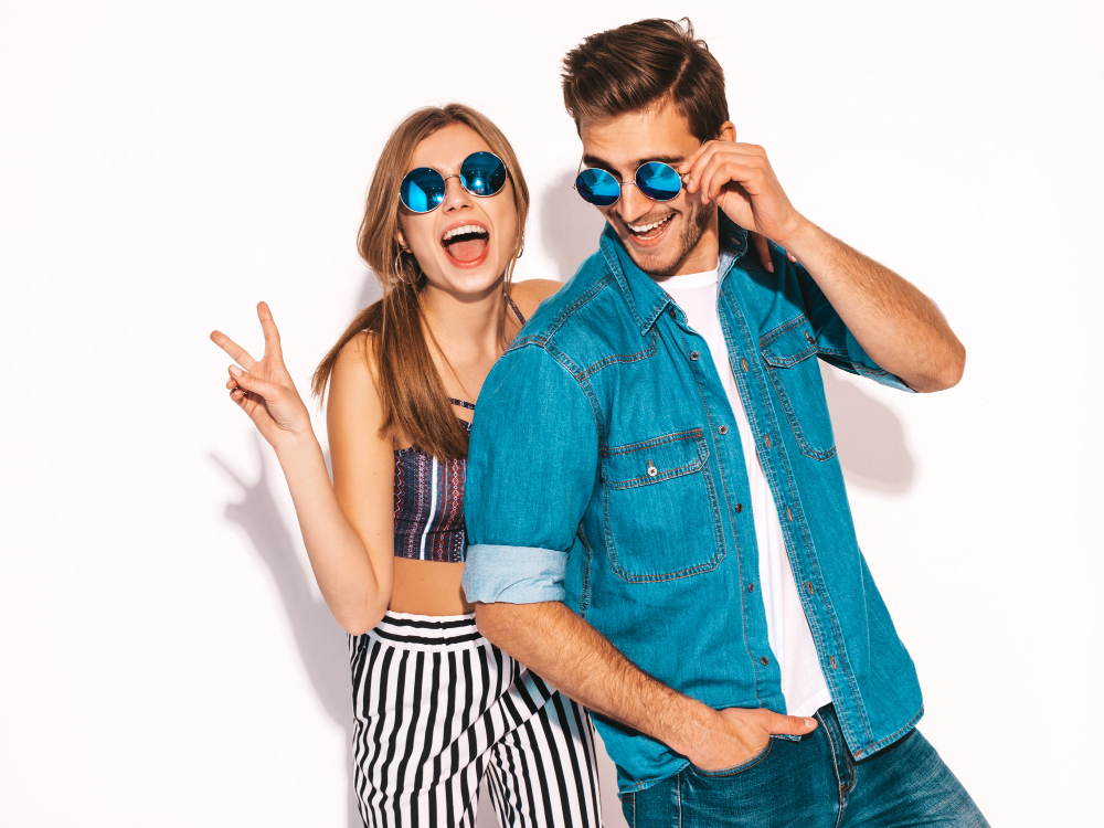 Ejones Opticals showroom showcasing authentic Ray-Ban collection