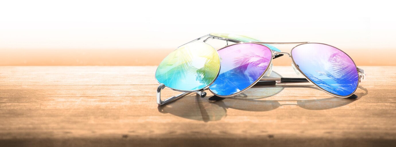 Stylish Ray-Ban Clubmaster sunglasses with UV protection