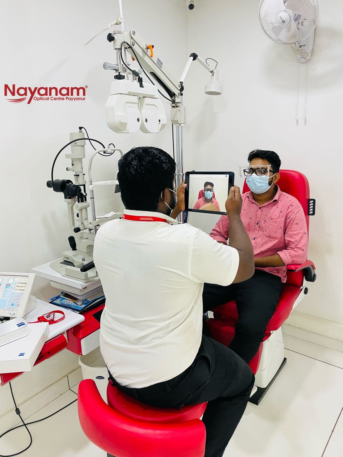 Comprehensive Eye testing at Nayanam Optical